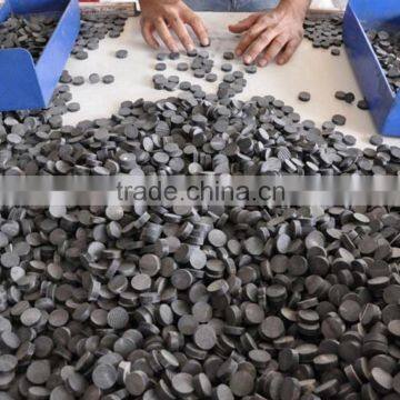 Buffalo Horn Blank Black Button for Garment in India 2016