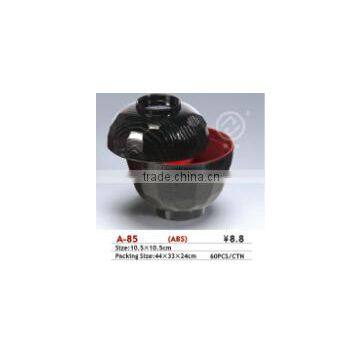 A-04-1 plastic decorative bowl with lid