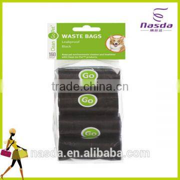 Black Color Starch Corn Plastic Poop Bag