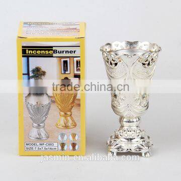 2016 New Style Wholesale Zinc Alloy Incense Burner/best Quality Incense Burner