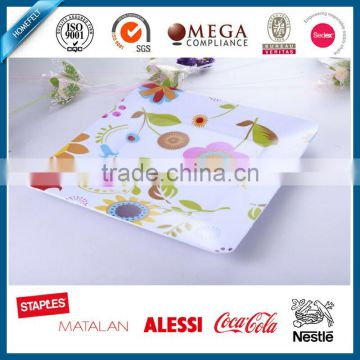 100% melamine elagant food serving tray