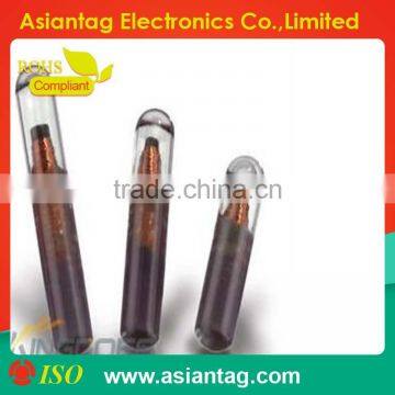 Animal implant 134.2khz rfid glass microchip