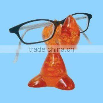 Wholesale convenient resin eyeglasses stand statue