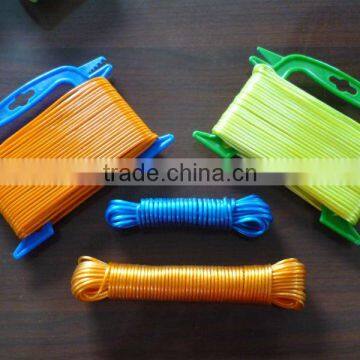 colorful outdoor pp clothes line