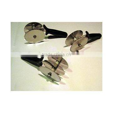 pizza wheel cutter/hotel supplies and equipments/double pizza wheel cutter