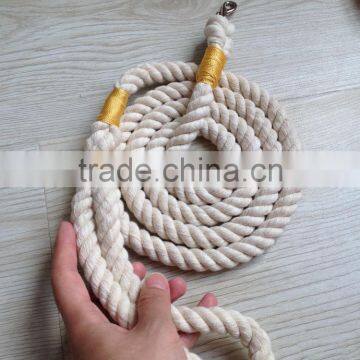Dog lead rope pet supplies dog collar dog leash: cotton rope leash