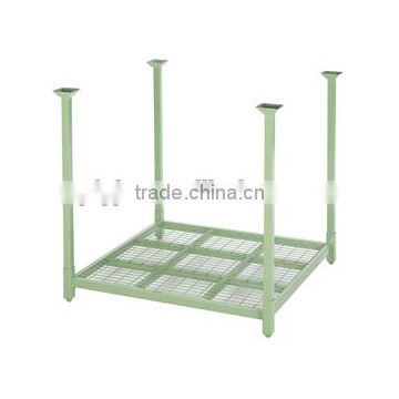 heavy duty high stability pallet tire rack PR2011 with wire mesh