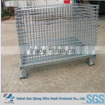 galvanized wire material large storage container