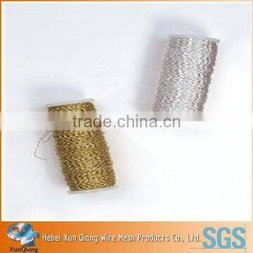 bullion effect wire/wave metal wire/beading wire