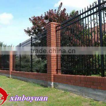 Wrought Iron Welded Picket Mesh Fence photo-3