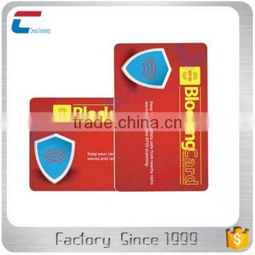 PVC E-field Contactless Smart Cards CMYK Printing RFID Blocking Card photo-4