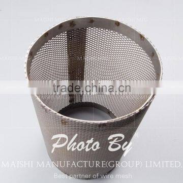 Stainless Steel Perforated Mesh Tube photo-3