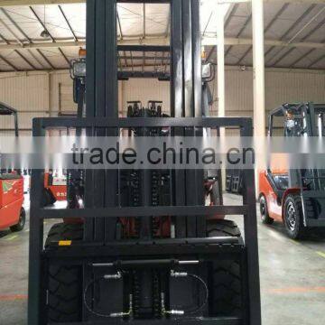 China Top1 Forklift Brand 3500kg Forklift With Full Free Mast /3500kg Diesel Forklift for Sale in Shanghai China photo-2