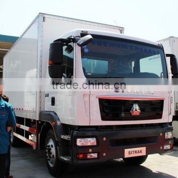 Cost Effective SITRAK C5H Mini Cargo Truck Bodies 180hp 4x2