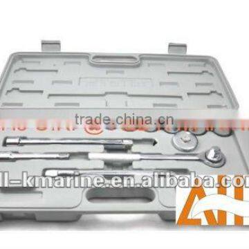 Socket Wrench Set, 17pcs, Squre Drive,Sockets 8-32