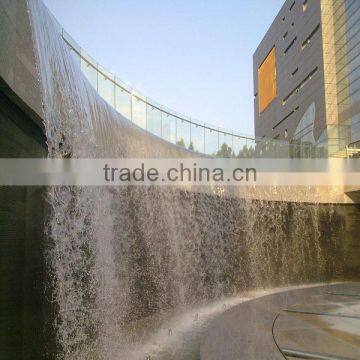 Outdoor RGB Led Light Decorative Wall Fountain