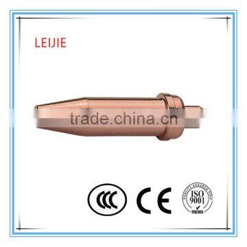 Acetylene gas cutting tip or nozzle