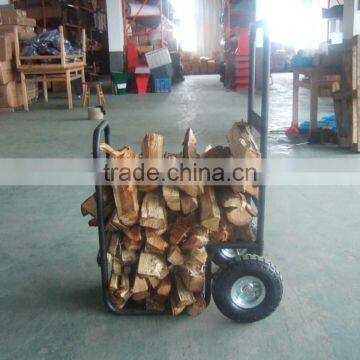Large 3.50-4'' Pneumatic Wheels Log Cart Log Carrier