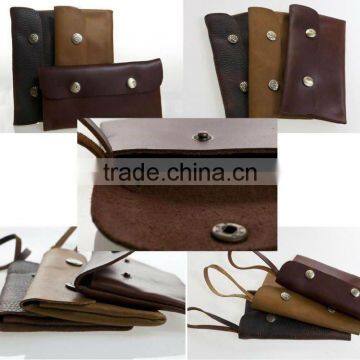 handicraft leathe wallet and real leather handcraft