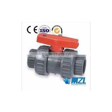 China Factory Cheap BS Standard Thread Pvc Octagonal Ball Valve photo-3