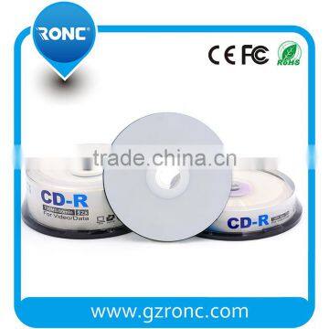 50 Pack RONC 52X CD-R 700MB 80Min White Inkjet Printable CDR photo-4