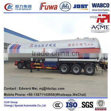 45-60cbm lpg tank trailer