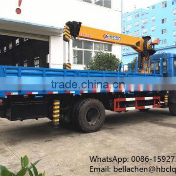 8 Tons Telescopic Boom Truck Mounted Crane photo-3