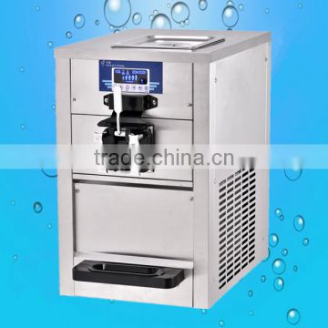 2016 High Quality Mini Type Table Top Small soft ice cream machine for sale (BQ-ST10)