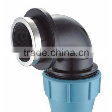 HDPE Fittings PP Compression /pp Elbow photo-6
