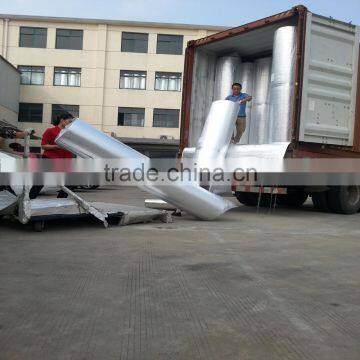 Reflective Aluminum Foil Double Bubble Thermal Insulation Materials for Pipe,construction photo-5