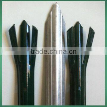 High Quality W Section Triple Pointed Palisade Fence 20 Years Factory photo-2