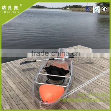 Glass Bottom Hull China Clear Transparent Kayak With Pedals Sale photo-6