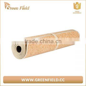 Green Field Professional Eco Friendly Cork Yoga Mat Supplier