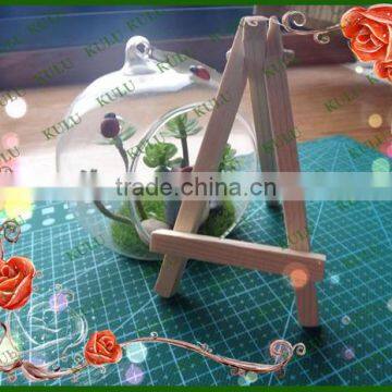 high quanlity factory price wooden mini easel with canvas