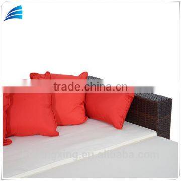 4 pc outdoor patio PE rattan sofa cum bed&price of sofa cum bed