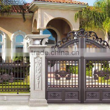 Outdoor Garden Aluminum Fencing and Gates