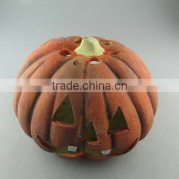 Helloween Pumpkin Shape Ceramic Decoration in Stocklots photo-2