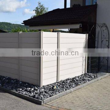 High Standard Outdoor Wpc Fencing Supplier Outdoor Composite Wood Fencing Wall photo-6