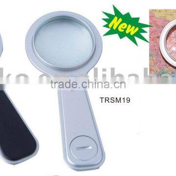 Hand hold magnifier with LED light/illuminating magnifier/LED magnifier