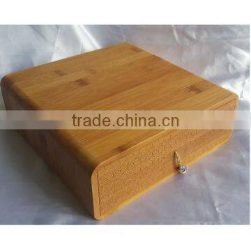 top grade Bamboo funeral Drawer Casket L in funeral supplier