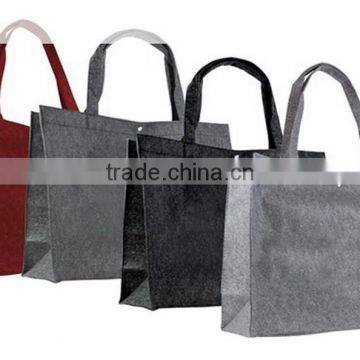 2017 chinese products new model reusable foldable felt non woven shopping hand bag tote bag china supplier