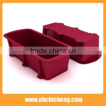 Promotion Flexible Rectangular Silicone Loaf Mold, Silicone Bread Baking Mold, Silicone Cake Mold photo-2