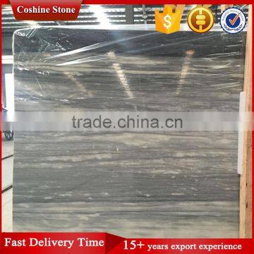 Cheap Dark Italy Blue and White Veind Marble Flooring Tile Prices photo-3
