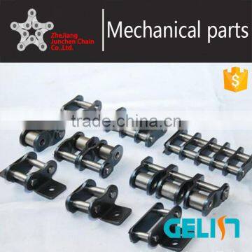 Professional OEM Customized Metal Mechanical Parts Chains Parts Roller Bush Pin Plate photo-3