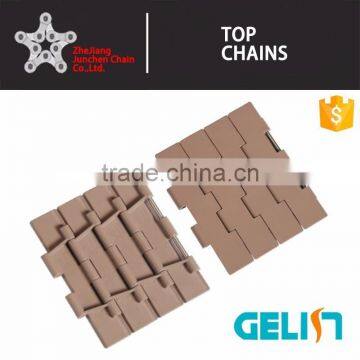 821-K750 Straight Run Double Hinge Plastic TableTop Hinged Chain for Conveyor photo-5