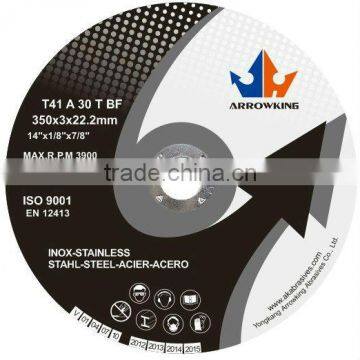 14" 350x3x25.4mm Cut off Wheel for metal