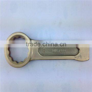 DIN7444 Ring Slogging Spanner 14~185mm Hammer Striking Box Wrench Alloy Hand Tools photo-5