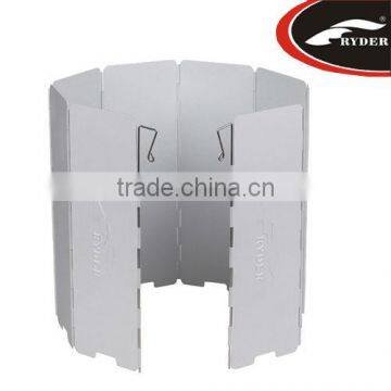 8 section Aluminium Windscreen