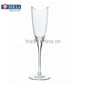 ISO quality champagne glass in china