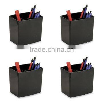 Best Selling High Quality Office Large Three-Tiered Pencil Cup, Black photo-4